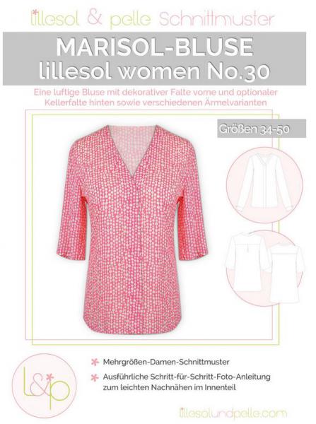 Papierschnittmuster - Marisol Bluse No. 30 - Damen- Lillesol & Pelle